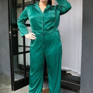 Satin jumpsuit